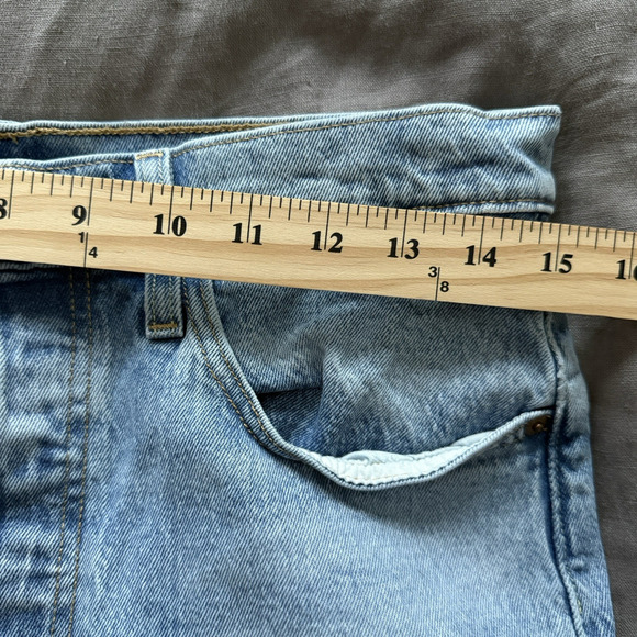 Levis 501 Jeans Womens Skinny Light Wash High Rise 30x27 Big E - Picture 3 of 10